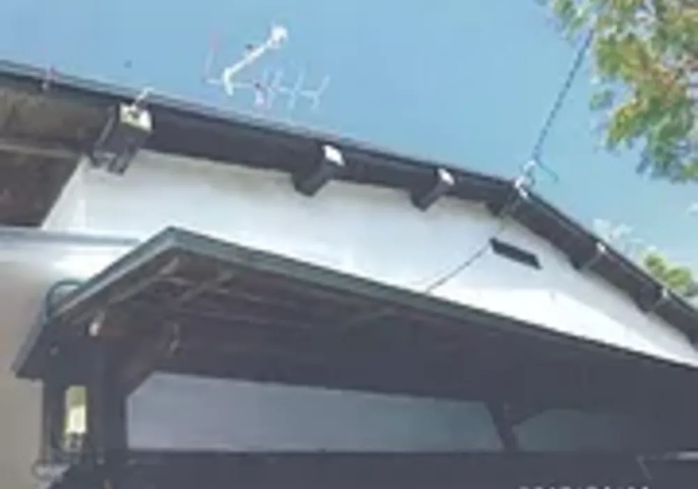 掃き出し窓の庇　ビフォア